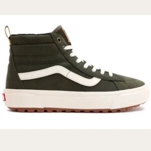 Vans SK8-HI Green White Sneakers